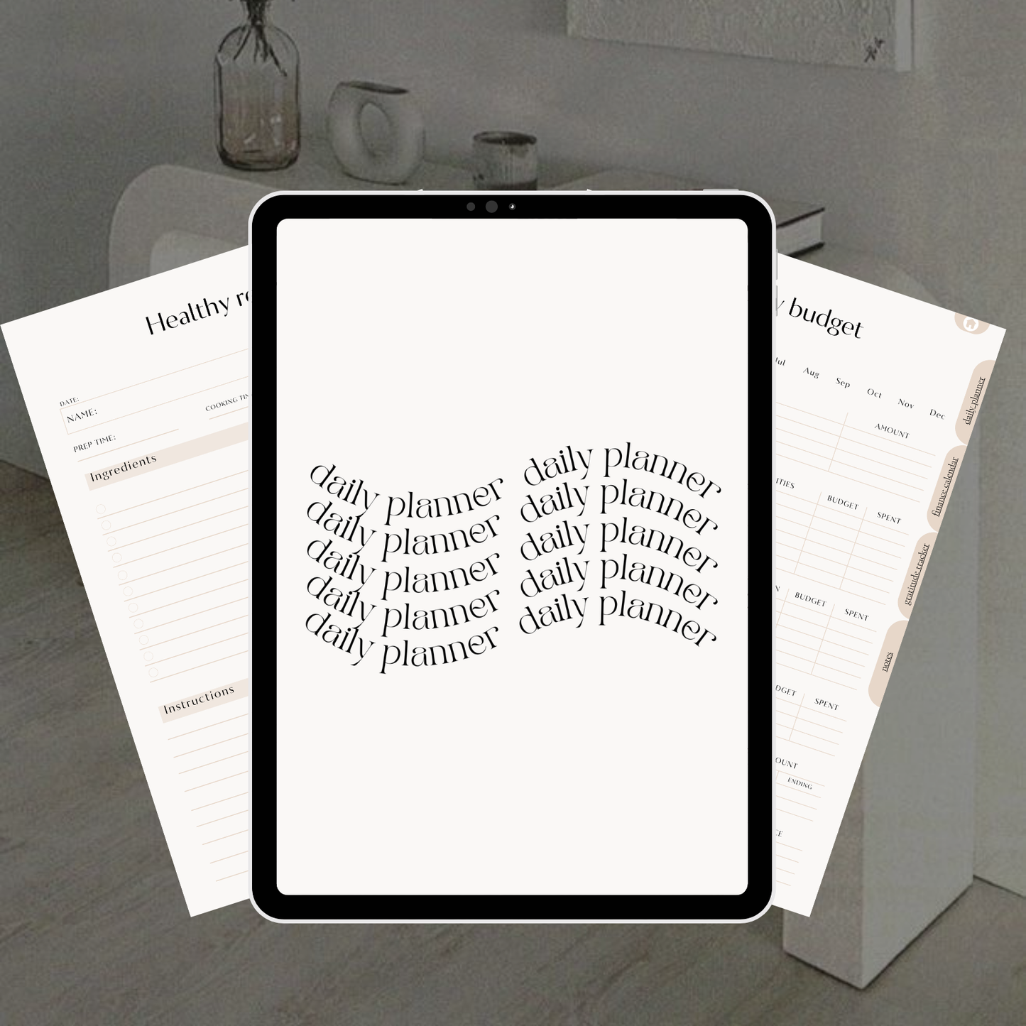The Minimal Daily Planner